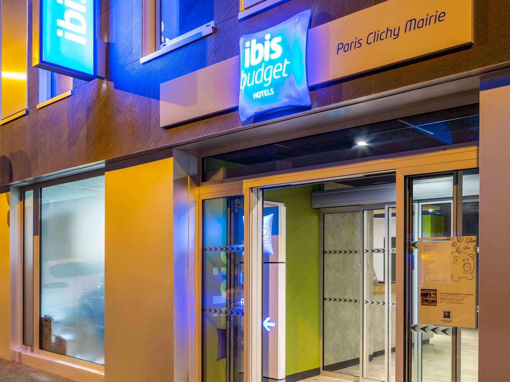 Ibis Budget Paris Clichy Mairie Exterior foto